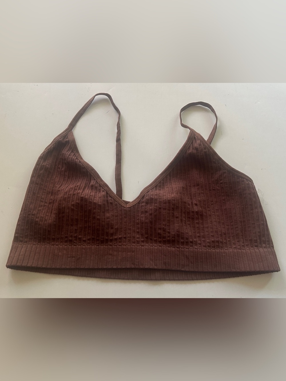 Women’s Ribbed Bralette size Medium